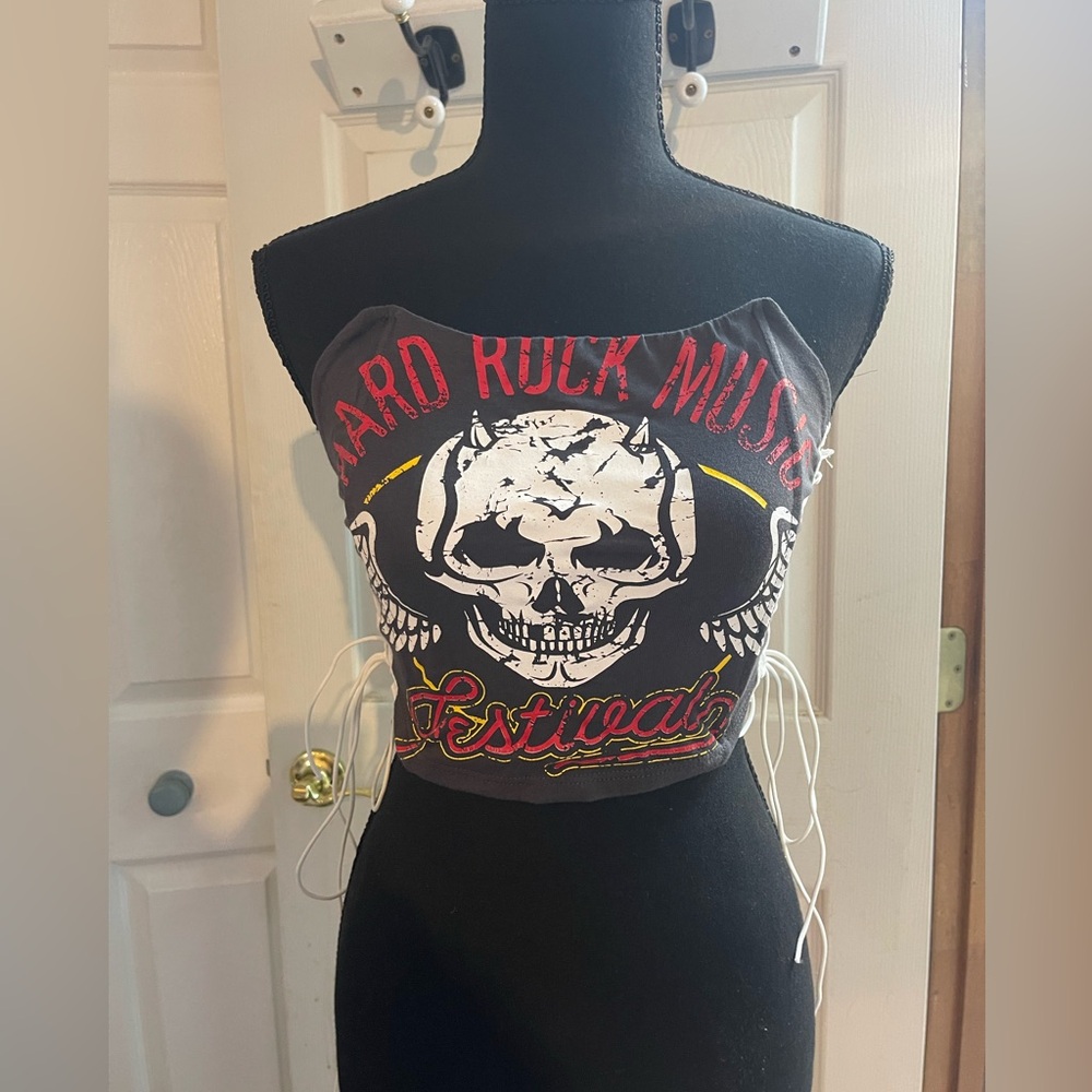 Brand new Fashion Nova corset cropped top